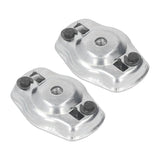 2PCS Trimmer Recoil Starter Pawl Pull Plate Dial Steel Replacement Lawn Trimmer Parts for 128R 135R 323R 327 RDX 535 Rx - Side View