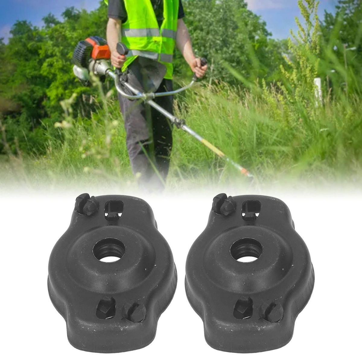 2pcs Starter Cup Trimmer Parts Iron Easy to Install Lawn Trimmer Pawl for Stihl FS38 FS40 FS55 FS56RC FS70 4140 190 2010