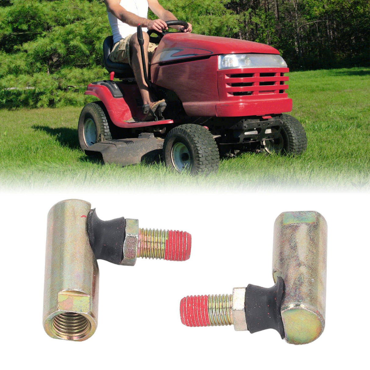 2PCS Lawn Tractor Ball Joints 923 0448A 923 0448 Steel Ball Joint Replacement Part for Cub Cadet for MTD Lawn Tractor