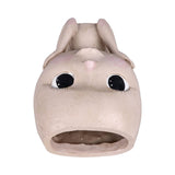 Face Planter Pots Large Caliber Resin Drainage Hole Design Creative Head Succulent Planters Pot for Herbs Succulents Cacti
