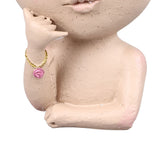 Face Planter Pots Resin Home Head Planter Face Flower Pot Head Planter for Indoor Outdoor Plants with Drainage Hole