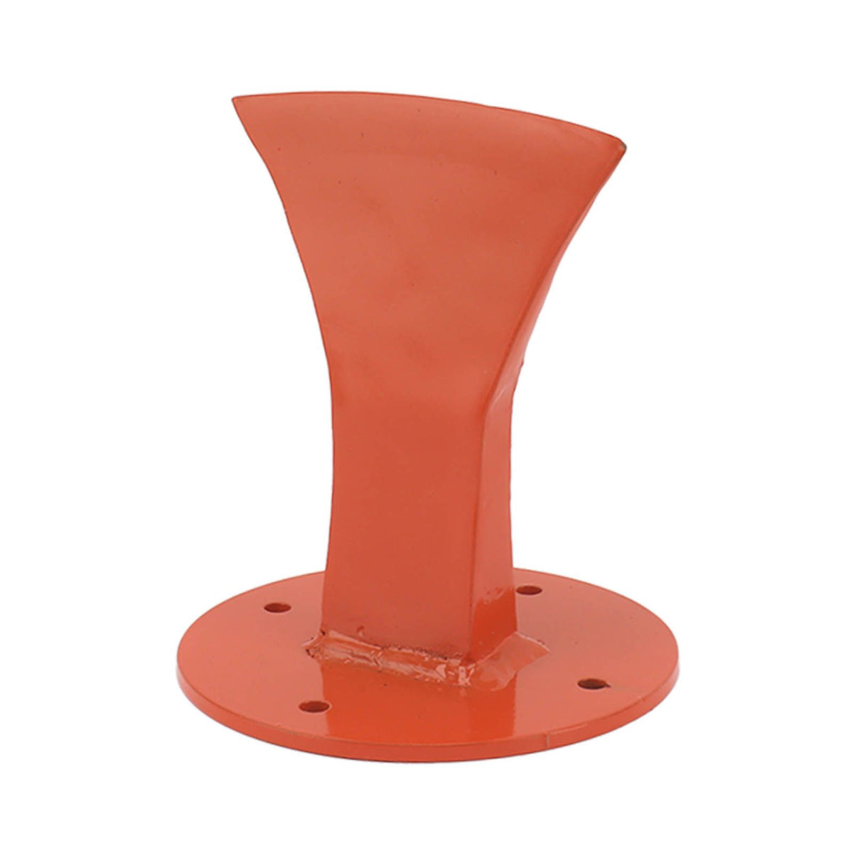 Firewood Splitter Manual Kindling Splitter Antislip Safe Log Splitter Wood Splitter for Indoor Outdoor Forged Steel Orange