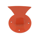 Firewood Splitter Manual Kindling Splitter Antislip Safe Log Splitter Wood Splitter for Indoor Outdoor Forged Steel Orange - 45-Degree Angle