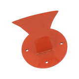 Firewood Splitter Manual Kindling Splitter Antislip Safe Log Splitter Wood Splitter for Indoor Outdoor Forged Steel Orange