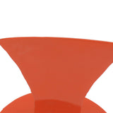 Firewood Splitter Manual Kindling Splitter Antislip Safe Log Splitter Wood Splitter for Indoor Outdoor Forged Steel Orange - Extra Image