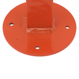 Firewood Splitter Manual Kindling Splitter Antislip Safe Log Splitter Wood Splitter for Indoor Outdoor Forged Steel Orange