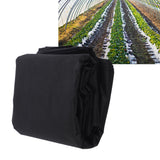 Blanket Plant Cover Thickened Wide Coverage Ventilation Winter Plant Freeze Protection Cover for Outdoor Garden Black