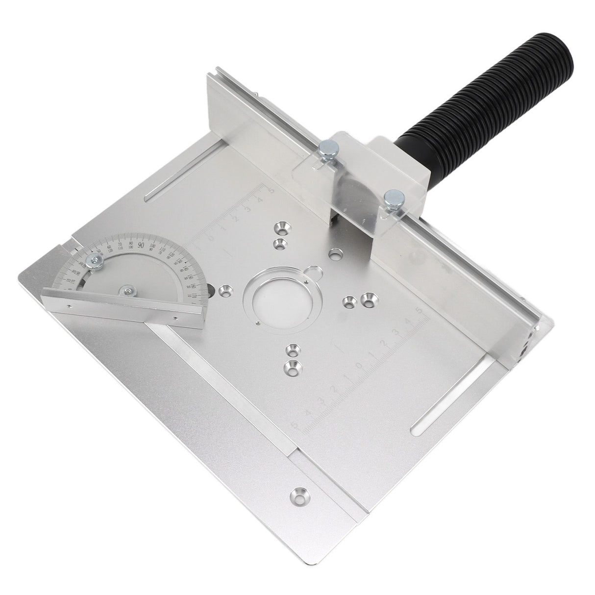 Aluminium Router Table Insert Plate Table for Woodworking Benches Router Plate Wood Tools Adjustable Milling Trimming Machine