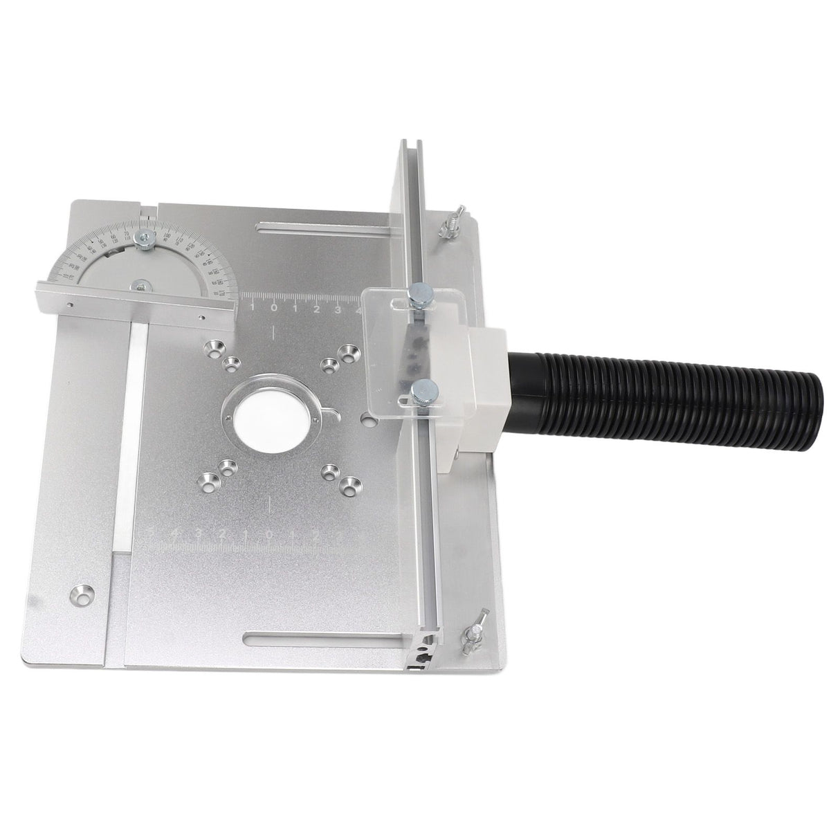 Aluminium Router Table Insert Plate Table for Woodworking Benches Router Plate Wood Tools Adjustable Milling Trimming Machine