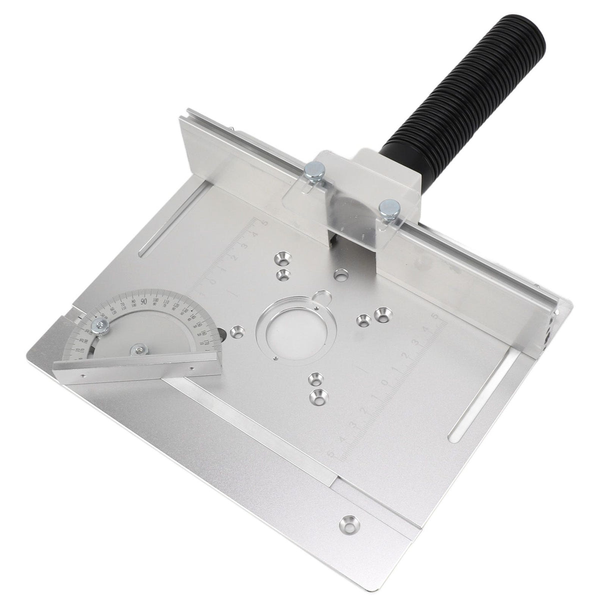 Aluminium Router Table Insert Plate Table for Woodworking Benches Router Plate Wood Tools Adjustable Milling Trimming Machine