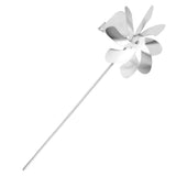 360 Degree Rotation Swivel Weathervane Stainless Steel Windmill Weather Vane for Outdoor Yard