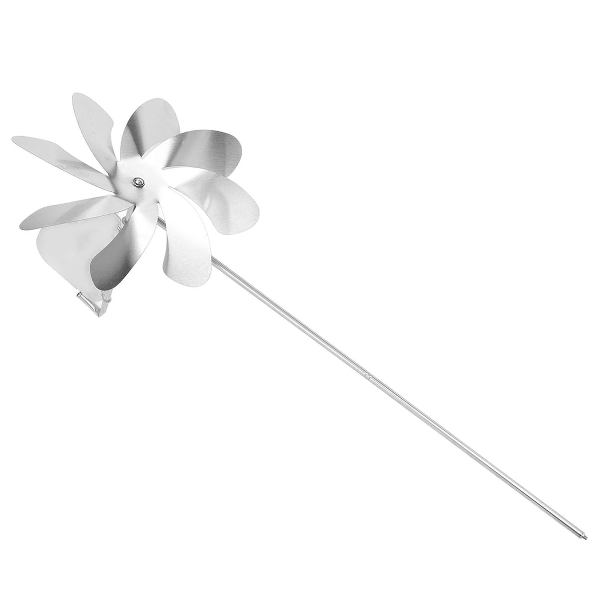 360 Degree Rotation Swivel Weathervane Stainless Steel Windmill Weather Vane for Outdoor Yard