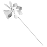 360 Degree Rotation Swivel Weathervane Stainless Steel Windmill Weather Vane for Outdoor Yard