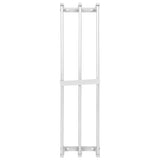 Bathroom Wall Towel Rack Wall Mounted 3 Bars Aluminum Alloy Rolled Towel Holder for Rolled Towels Silver