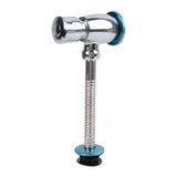 Urinal Flush Valve Push Button Rust Proof Brass Manual Toilet Flush Valve for Bathroom Public Place - Side View