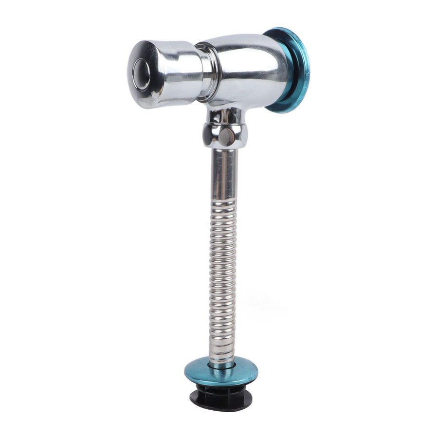 Urinal Flush Valve Push Button Rust Proof Brass Manual Toilet Flush Valve for Bathroom Public Place