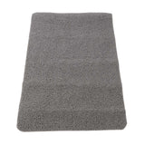 Indoor Non Slip Mat PVC Textured Bath Tub Shower Mat Water Proof Grey Bathroom Rug - Side View