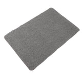 Indoor Non Slip Mat PVC Textured Bath Tub Shower Mat Water Proof Grey Bathroom Rug