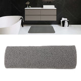 Indoor Non Slip Mat PVC Textured Bath Tub Shower Mat Water Proof Grey Bathroom Rug