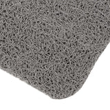Indoor Non Slip Mat PVC Textured Bath Tub Shower Mat Water Proof Grey Bathroom Rug - Extra Image