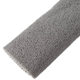 Indoor Non Slip Mat PVC Textured Bath Tub Shower Mat Water Proof Grey Bathroom Rug