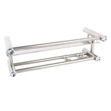 Bathroom Floating Shelves Stainless Steel Thicken Single Layer 40cm Shower Towel Rack for Towel Bath Products