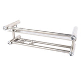 Bathroom Floating Shelves Stainless Steel Thicken Single Layer 40cm Shower Towel Rack for Towel Bath Products