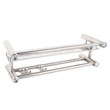 Bathroom Floating Shelves Stainless Steel Thicken Single Layer 40cm Shower Towel Rack for Towel Bath Products