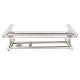 Bathroom Floating Shelves Stainless Steel Thicken Single Layer 40cm Shower Towel Rack for Towel Bath Products