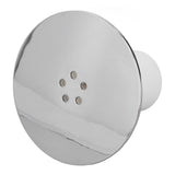 Shower Drain Cover Tray Waste Trap Plug Hole Cover Replacement Chromate Treatment Fast Flow - Close-Up Angle