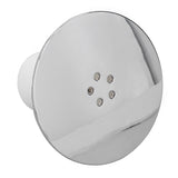 Shower Drain Cover Tray Waste Trap Plug Hole Cover Replacement Chromate Treatment Fast Flow - Low Angle