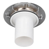 Shower Drain Cover Tray Waste Trap Plug Hole Cover Replacement Chromate Treatment Fast Flow - Extra Image