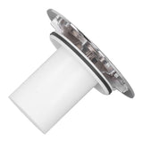 Shower Drain Cover Tray Waste Trap Plug Hole Cover Replacement Chromate Treatment Fast Flow - Extra Image