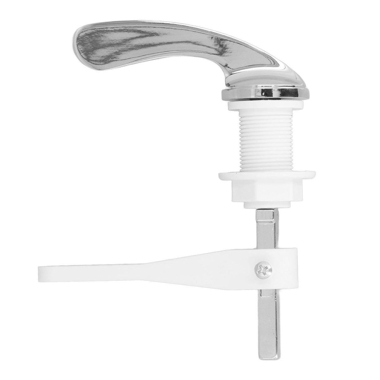 Toilet Tank Handle Electroplating Process Universal Zinc Alloy and Plastic Toilet Handle Replacement for Bathroom