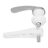 Toilet Tank Handle Electroplating Process Universal Zinc Alloy and Plastic Toilet Handle Replacement for Bathroom