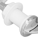 Toilet Tank Handle Electroplating Process Universal Zinc Alloy and Plastic Toilet Handle Replacement for Bathroom - Extra Image