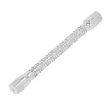 Adjustable Shower Head Extension Arm with Flange Rotating Swiveling Shower Head Arm for Bathroom