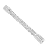 Adjustable Shower Head Extension Arm with Flange Rotating Swiveling Shower Head Arm for Bathroom