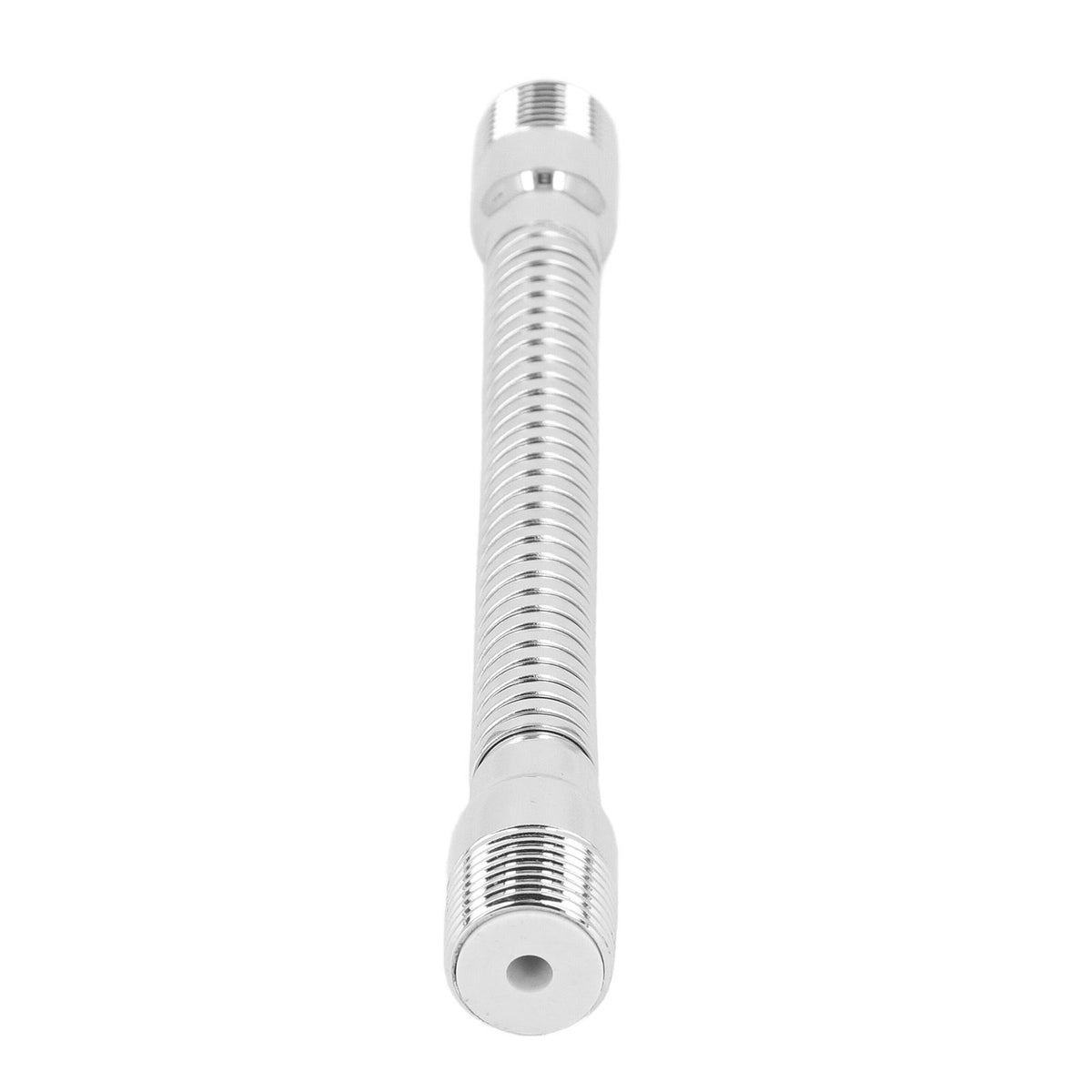 Adjustable Shower Head Extension Arm with Flange Rotating Swiveling Shower Head Arm for Bathroom