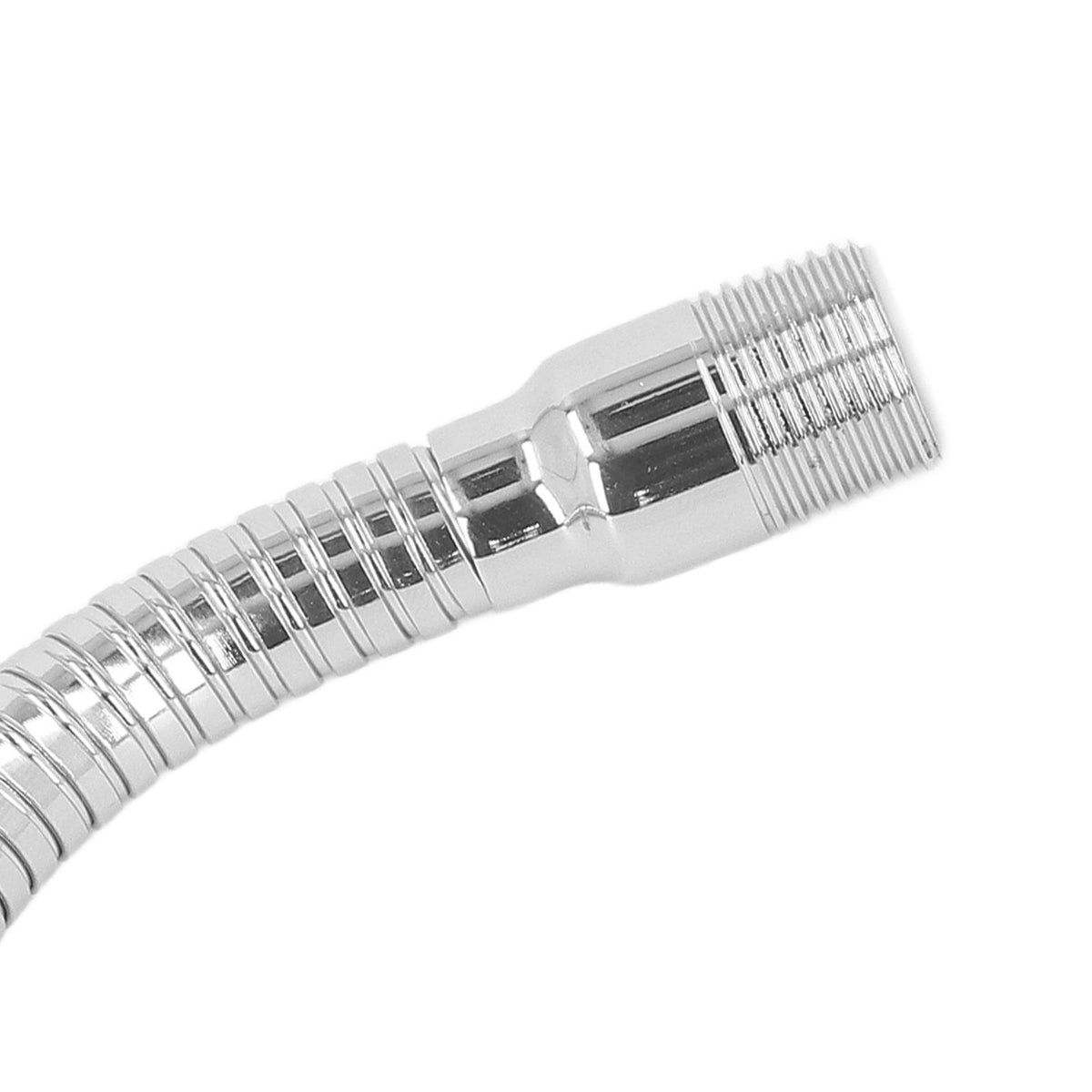 Adjustable Shower Head Extension Arm with Flange Rotating Swiveling Shower Head Arm for Bathroom