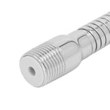 Adjustable Shower Head Extension Arm with Flange Rotating Swiveling Shower Head Arm for Bathroom