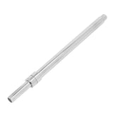 27.6in Ceiling Mount Rain Shower Head Shower Arm Adjustable Shower Extension Arm Stainless Steel Shower Ceiling Extension Arm - Close-Up Angle