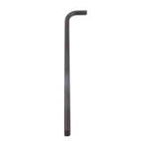 Shower Arm Stainless Steel Shower Head Extension Pipe Bathroom Shower Hardware Accessories Black 52cm