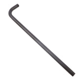 Shower Arm Stainless Steel Shower Head Extension Pipe Bathroom Shower Hardware Accessories Black 52cm - Close-Up Angle