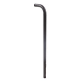 Shower Arm Stainless Steel Shower Head Extension Pipe Bathroom Shower Hardware Accessories Black 52cm