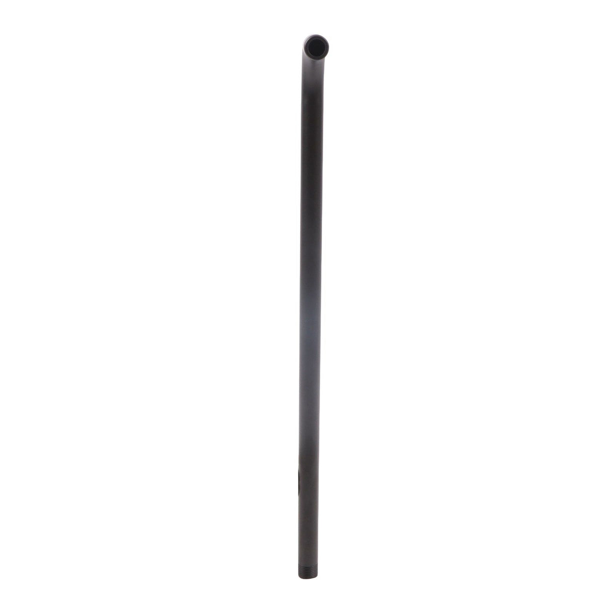 Shower Arm Stainless Steel Shower Head Extension Pipe Bathroom Shower Hardware Accessories Black 52cm