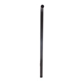 Shower Arm Stainless Steel Shower Head Extension Pipe Bathroom Shower Hardware Accessories Black 52cm