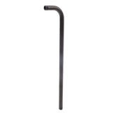 Shower Arm Stainless Steel Shower Head Extension Pipe Bathroom Shower Hardware Accessories Black 52cm