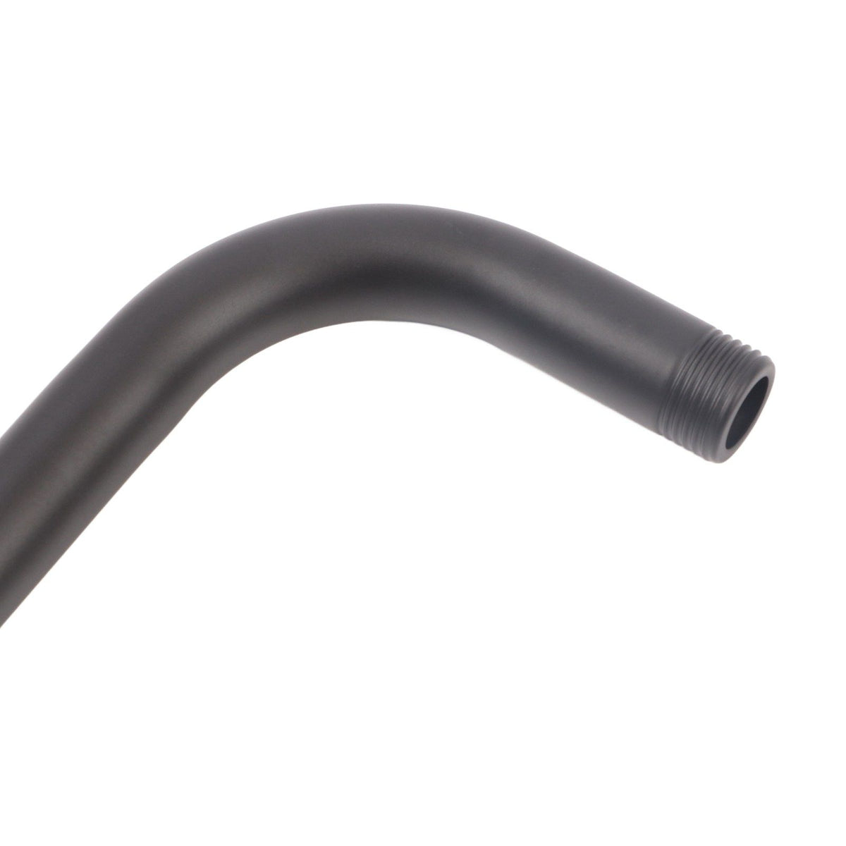 Shower Arm Stainless Steel Shower Head Extension Pipe Bathroom Shower Hardware Accessories Black 52cm