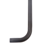 Shower Arm Stainless Steel Shower Head Extension Pipe Bathroom Shower Hardware Accessories Black 52cm